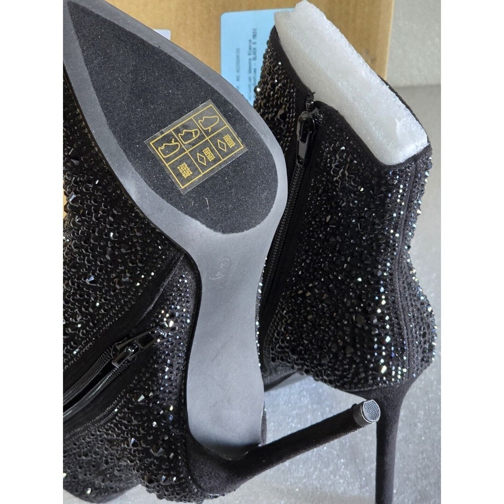 Journee Collection Womens Alexis Black Booties Shoes 6 Medium (B,M) BHFO 4263 - Picture 5 of 5